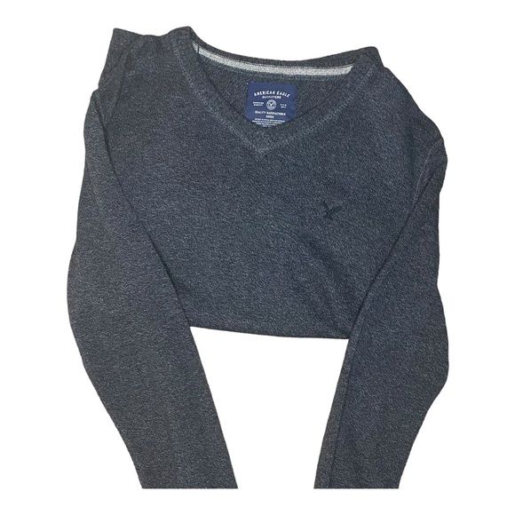 Black American Eagle Small long sleeve Sweater - Picture 3 of 4